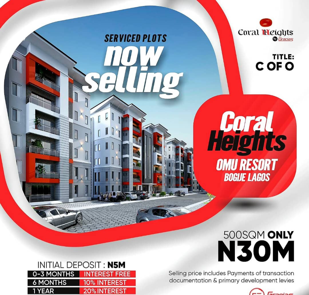 Welcome to Coral Heights by Gracias Beside Omu Resort Bogije Lagos